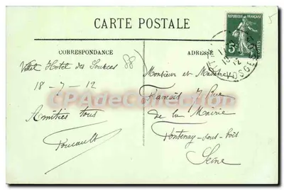 VITTEL — Aleja Golf-Clubu — LL. n°123 — Rewers