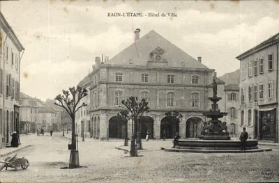 Raon-l'Étape - Hotel de Ville e fonte — editor R. Baudot, n° 88
