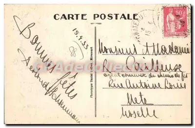 Neufchâteau — Vista general (Lado Este) — D.D. — Reverso