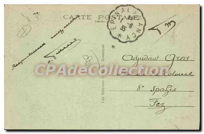 Charmes-sur-Moselle — A Cachoeira do Canal dos Moinhos no Battant — Ed. Hillion n°25170 — Verso