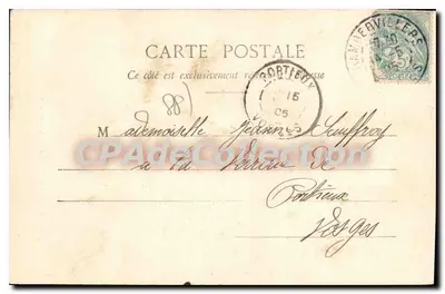 Rambervillers - Monumento della Difesa — 9 ottobre 1870 — E. Mamet, Bazar Parisien — Verso