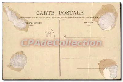 Sens — As consequências de uma cheia de 4 m.60 acima do nível normal, janeiro de 1940 — Le Clos-le-Roi inundado — Verso