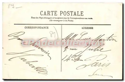 SENS — Praça e Rua da República — LL. n°84 — Verso