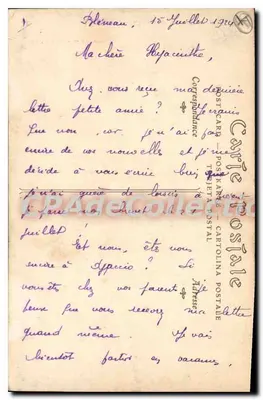 Bléneau (Yonne) — Castelo de Lamothe-Jarry — editor Toulot, n°18 — Verso