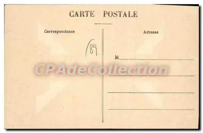 Toucy (Yonne) - O Castelo e a Igreja — Imp. F. Carreau — Verso