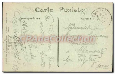 Saint-More (Yonne) — Os Dois Túneis, lado sul — Anciens Établ. e Cie, 51 — Verso