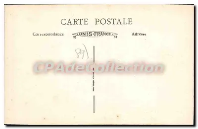 Toucy (Yonne) — A Igreja — Imp. F. Carreau - Toucy, n°63 — Verso