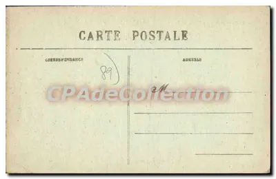 Appoigny (Yonne) — O Ponte sobre a Yonne — Editor Viant-Dugnot — Verso
