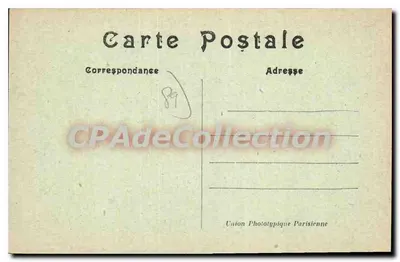 Zamek CHENEZ — Yonne — Union Phototypique Parisienne, n°1 — Rewers