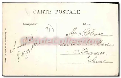 Brunoy (S.-et-O.) — As margens do Yerres, no Moulin de Jarcy — E. Raya — Verso