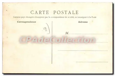 Palaiseau (S.-et-O.) — Vista tirada da linha do Caminho de Ferro — editor desconhecido, n° 21 — Verso