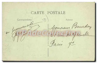 Savigny-sur-Orge — Zamek — Dziedziniec — Wydawnictwo P. & A. Thévenet, Savigny — Reprodukcja inwersyjna — nr 229 — Rewers