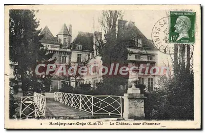 Savigny-sur-Orge (S.-et-O.) — O Castelo, pátio de honra — Thévenet, n°2