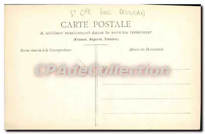 BANDEVILLE - Zamek widziany z Parku — A. Boutroue, Bourdais, n° 49 — Rewers