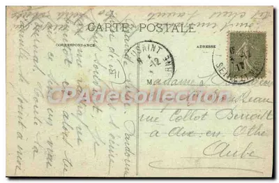 Floresta de Sénart — A Cabana Bonnot — A. V., à Dravell - T. D. R. — Verso
