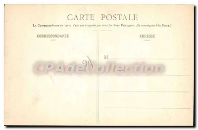 Les Bordes (Seine-et-Oise) — Gotycki zamek — Wydawnictwo A. Boutroue, Dourdan (S.-et-O.) — Rewers