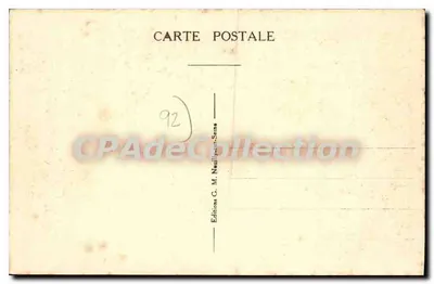 Neuilly-sur-Seine — Boulevard Victor-Hugo — Éditions G. M. Neuilly-sur-Seine — Verso