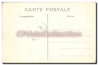 Neuilly-sur-Seine — Der Park - Panorama — unbekannter Verlag, Nr. 6 — Rückseite