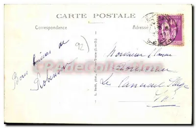 Robinson — « Prawdziwy Drzewo » — L. Baslé, (Bécon-les-Blancs, S.-et-O.) — Rewers
