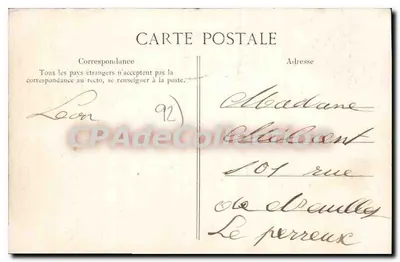 Aleja w Bois w Malabry — 14. ROBINSON — wydawca J. Robinson — Rewers