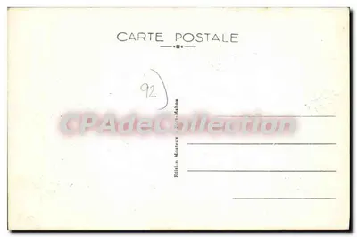 Robinson — Sob as Pommiers — Edição Monteuze — Verso