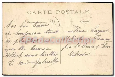 Las Meudon – Jezioro Villebon — L'Abeille Asutères, n°14 — Rewers