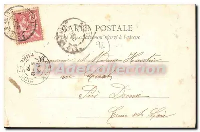Ruecil — Monumento comemorativo de Buzenval, combate do 19 de Janeiro de 1871 — Chanut-Bertreau, Editores — Olliette Capelle — Verso
