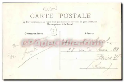 Panorama Sèvres, Suresnes i Saint-Cloud — Bellevue — Zbiór F. Fugues — Rewers