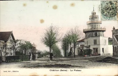 Châtillon (Seine) - O Plateau — editor Laval, número de série não visível