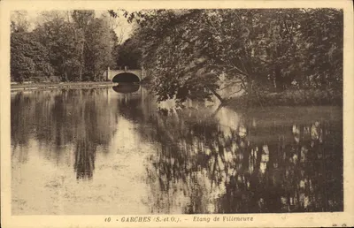 Garches (S.-et-O.) — Lago de Villeneuve — Édition Aury