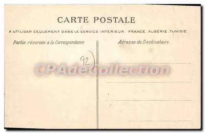 Paris — O Ponte de Suresnes — C.L.C. n°580 — Verso