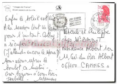 Antony — Poczta telekomunikacyjna — Wydawnictwo RAYMOND, n° 88 — Rewers