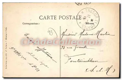 Le Bourget — Túmulos dos Soldados que morreram pela Pátria (1914-15) — Verso