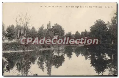 Montfermeil — Lago das Sete Ilhas visto das Tribunas — C. L. C. n°18