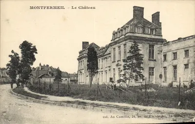 Montfermeil — O Castelo — col. Au Camélia, 24, av. du Ch. de fer, Le Raincy
