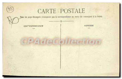 Montfermeil — O Castelo — col. Au Camélia, 24, av. du Ch. de fer, Le Raincy — Verso