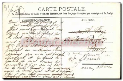 Montfermeil - O Castelo (Fachada Oeste) — Fototipia & Château-Thierry, n°2830 — Verso