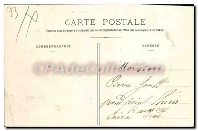 Montfermeil - O Vale da Abime — A. Maquet, editor, Le Rougey — Verso