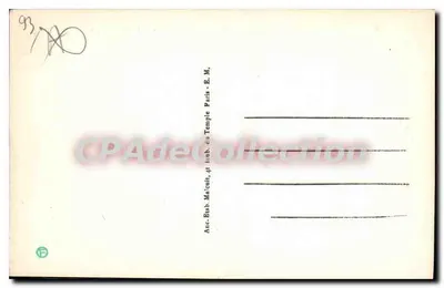 Saint-Ouen — A Prefeitura e o Parque — E.M. n°5935 — Verso