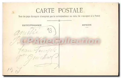 Nossa Senhora dos Anjos — Lembrete — col. Au Camélia, 24 av. du Ch-de-fer, Le Raincy — Verso