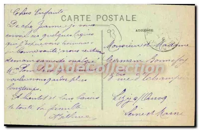 Monumento do Plateau d'Avron (1870) — Neuilly-Plaisance — fot. Ed. Le Paretty — Verso