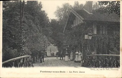 Fontenay-sous-Bois — A Porta Amarela — Oury, 36, rue du Parc