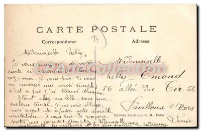 La Varenne-Saint-Hilaire — O cais de Champignol — C.M. n°5 — Verso
