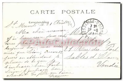 La Varenne — Most i wzgórza Chennevières — Gedd. Schmilt, 131, Aleja Bois-Hilaire — Rewers