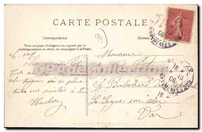 Nogent-sur-Marne — O Viaduto — E. L. D. — Verso