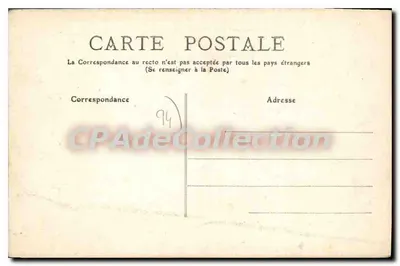 Nogent-sur-Marne — Le ponton de natation de l'École Militaire de Gymnastique et d'escrime de Joinville — Imprimé sur la carte, n°14 — Verso