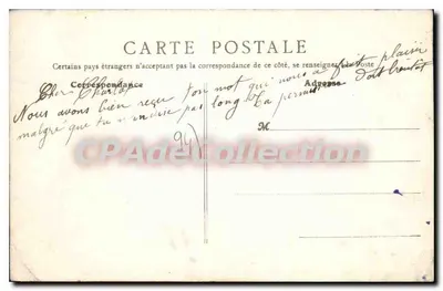 Nogent-sur-Marne — Rue du Cèdre e Grande-Rue — B. F., Paris — Verso