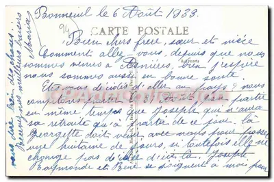BONNEUIL-sur-MARNE — Kanał — Ogólny widok na Créteil — E.M. — n° 7484 — Rewers