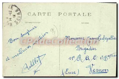 Le Perreux-Bry — Dolina Marne przy Mostku w Bry — Wydawca nieznany, nr 19 — Rewers