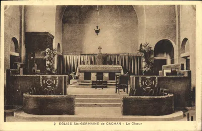 Igreja de Ste-Germaine de Cachan - O Cúrio